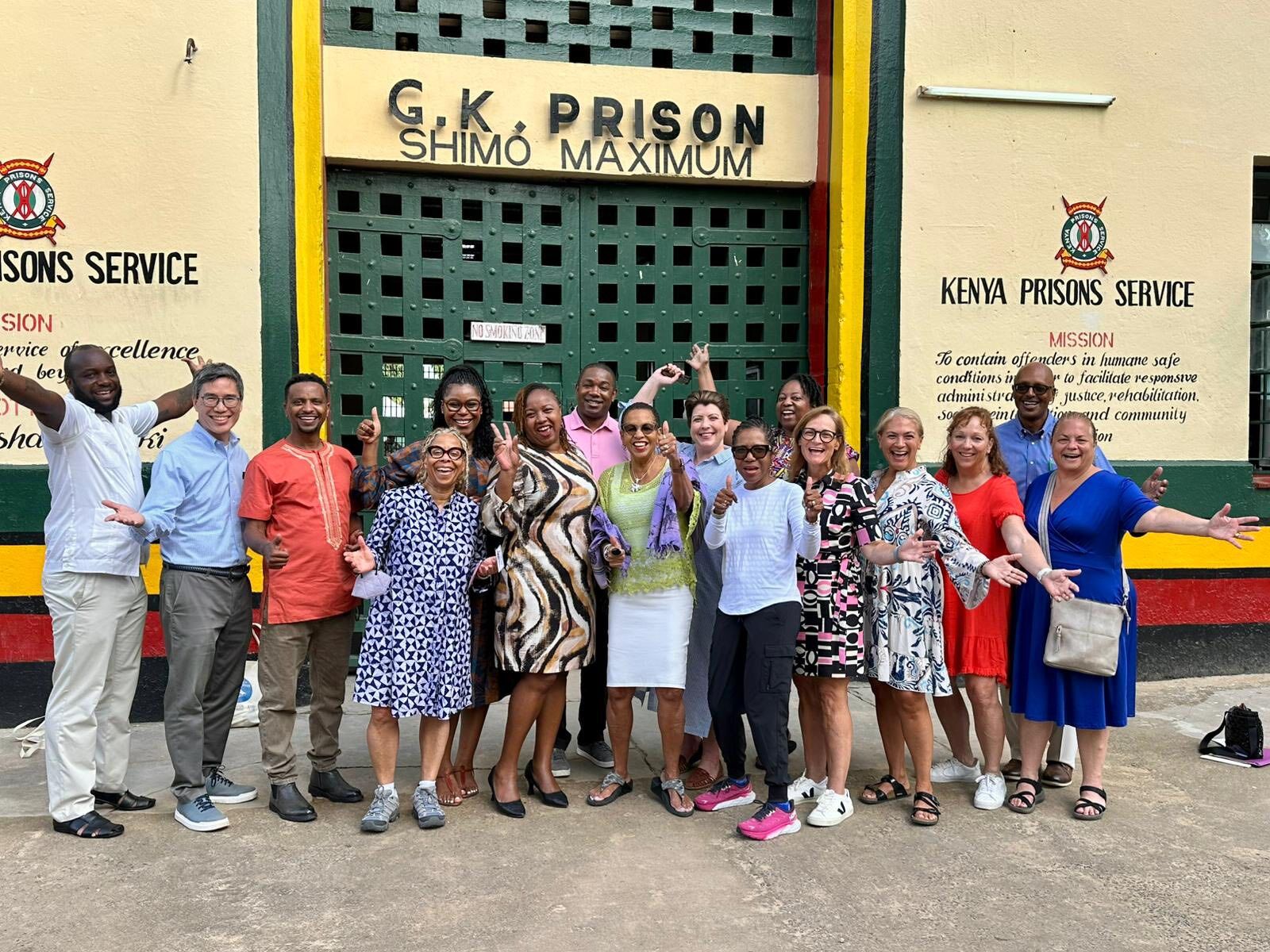 DeKalb defenders training in Kenya